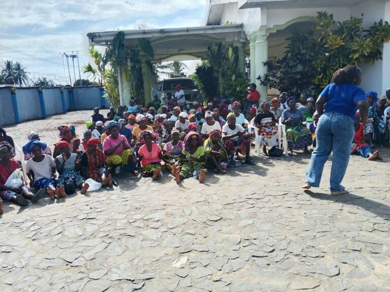 Older women seated together during the VSLA training