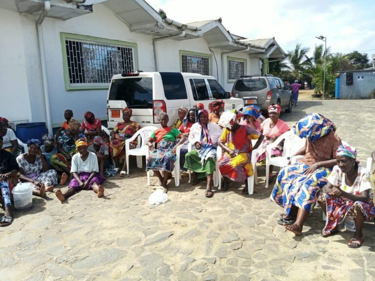 Participants seated at the VSLA training